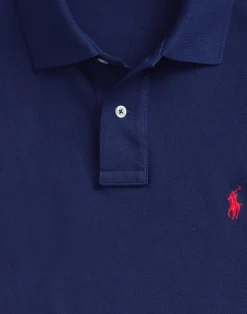 Polo Ralph Lauren Custom Slim Fit Mesh Polo Newport navy/c3870 Clearance