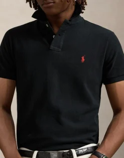 Custom Slim Fit Mesh Polo><noscript><img width=
