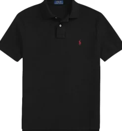 Custom Slim Fit Mesh Polo><noscript><img width=