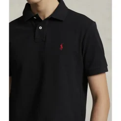 Custom Slim Fit Mesh Polo><noscript><img width=