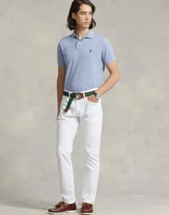 Custom Slim Fit Mesh Polo>Polo Ralph Lauren Best