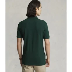 Custom Slim Fit Mesh Polo Shirt><noscript><img width=