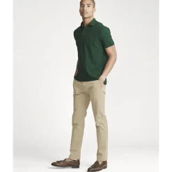 Custom Slim Fit Mesh Polo Shirt><noscript><img width=