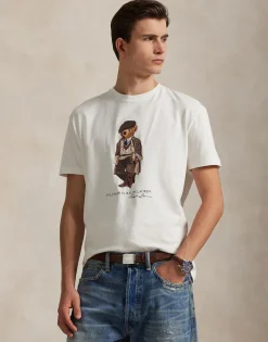 Polo Ralph Lauren Custom Slim Fit Polo Bear Jersey T-Shirt