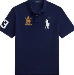 Polo Ralph Lauren Custom Slim Fit 20th Anniversary Polo Blå Clearance