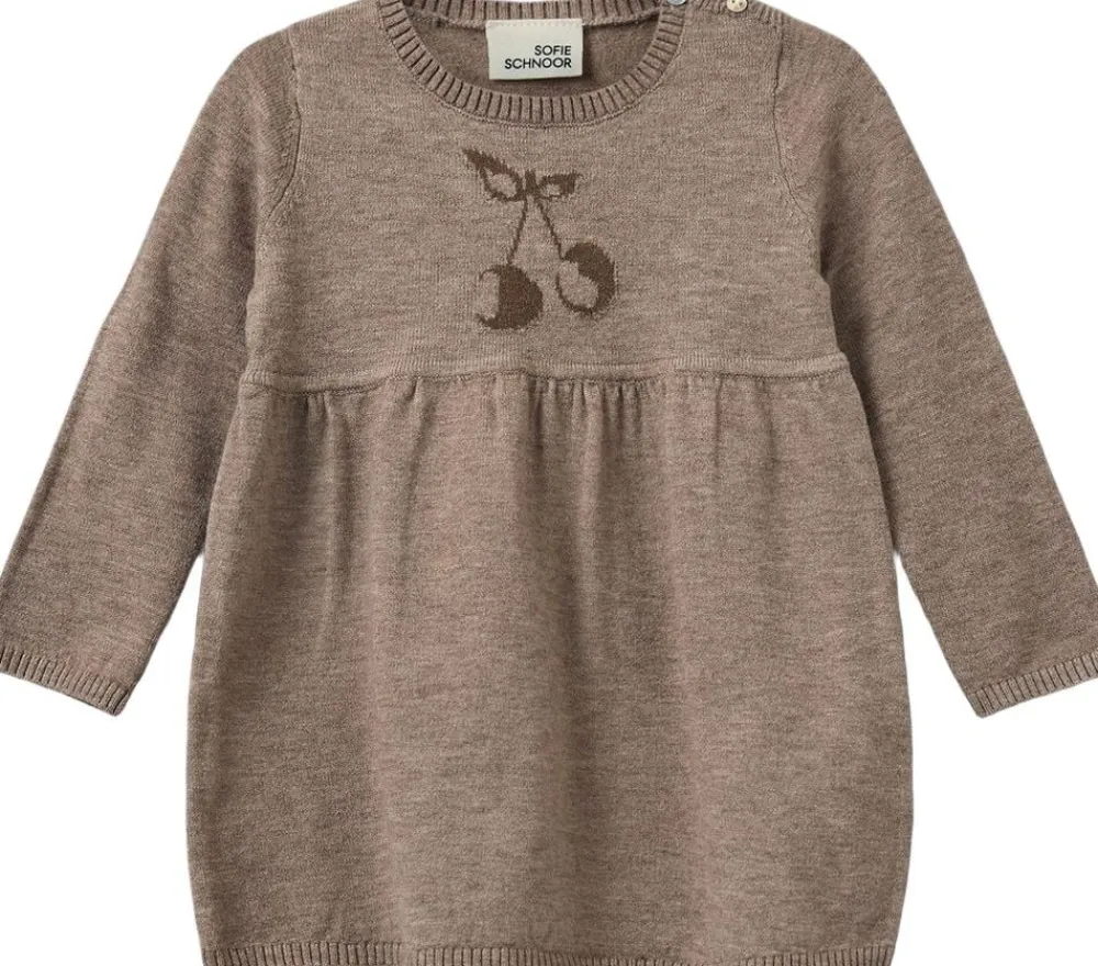 Sofie Schnoor DAGNYSB DRESS Brown melange Hot