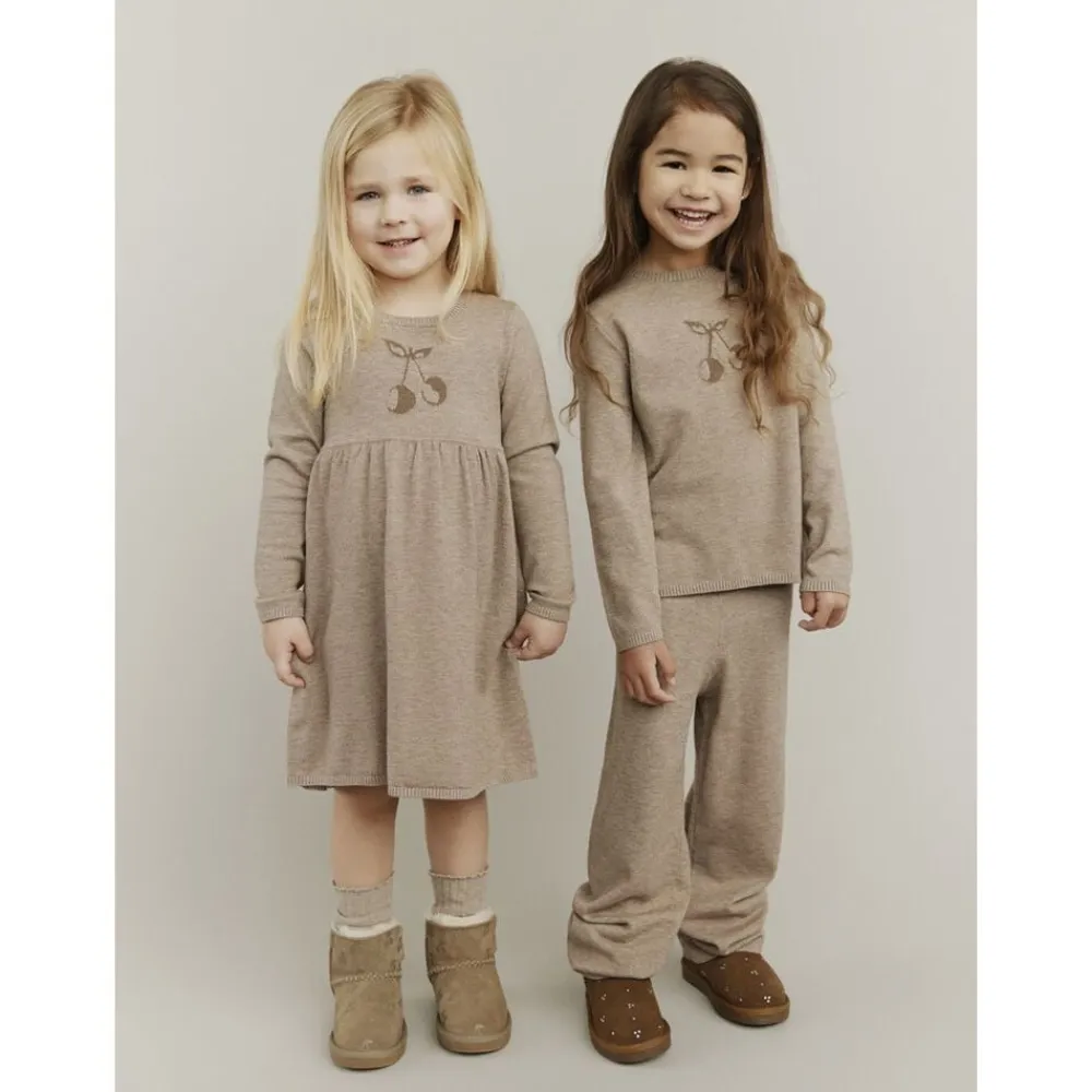 Sofie Schnoor DAGNYSB DRESS Brown melange Hot