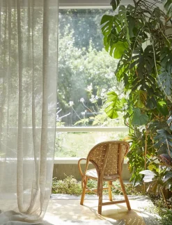 Himla Dalsland Curtain with heading tape Oatmeal New