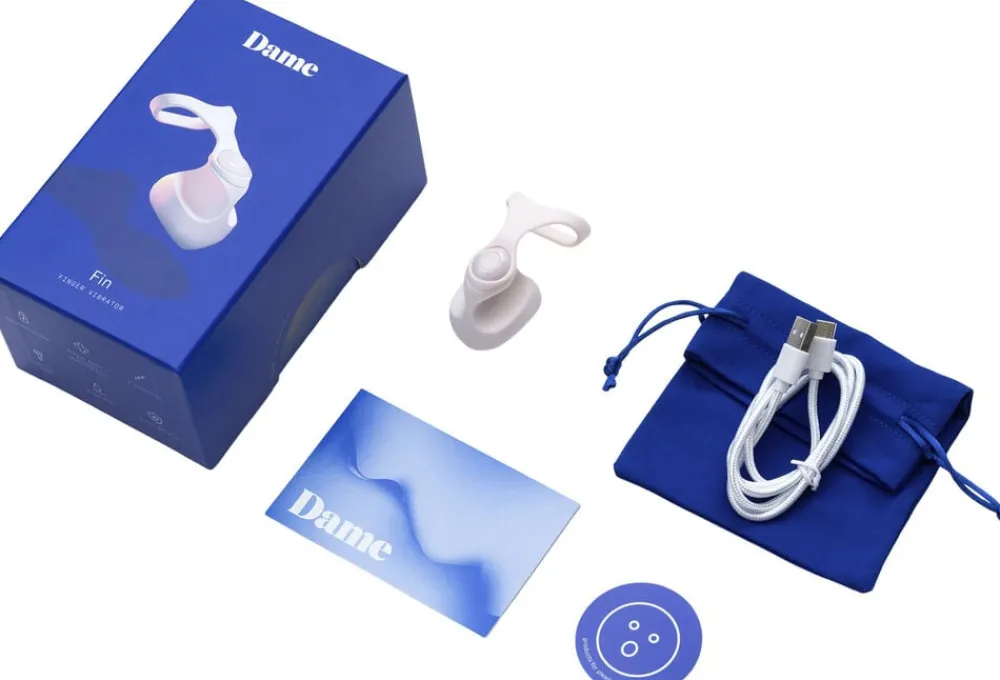 Dame Products DAME - FIN FINGER VIBRATOR QUARTZ