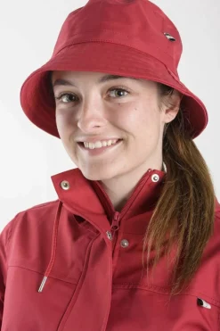 Danefæ Danebucket Rain Hat Dark red New