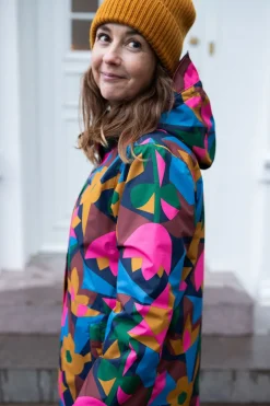 Danedith Rain Coat Dk Navy GEOFLEUR><noscript><img width=