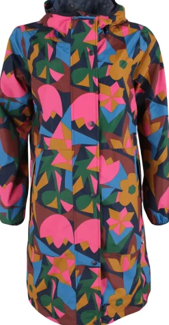 Danedith Rain Coat Dk Navy GEOFLEUR><noscript><img width=