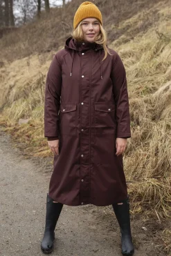 Danefæ Danegarden Raincoat Dark bordeaux Best