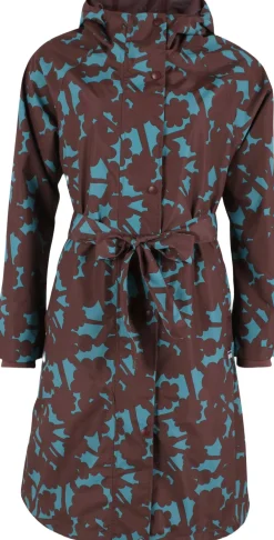 Danefæ Danelisabeth Raincoat BRAMBLE Blue grey Sale