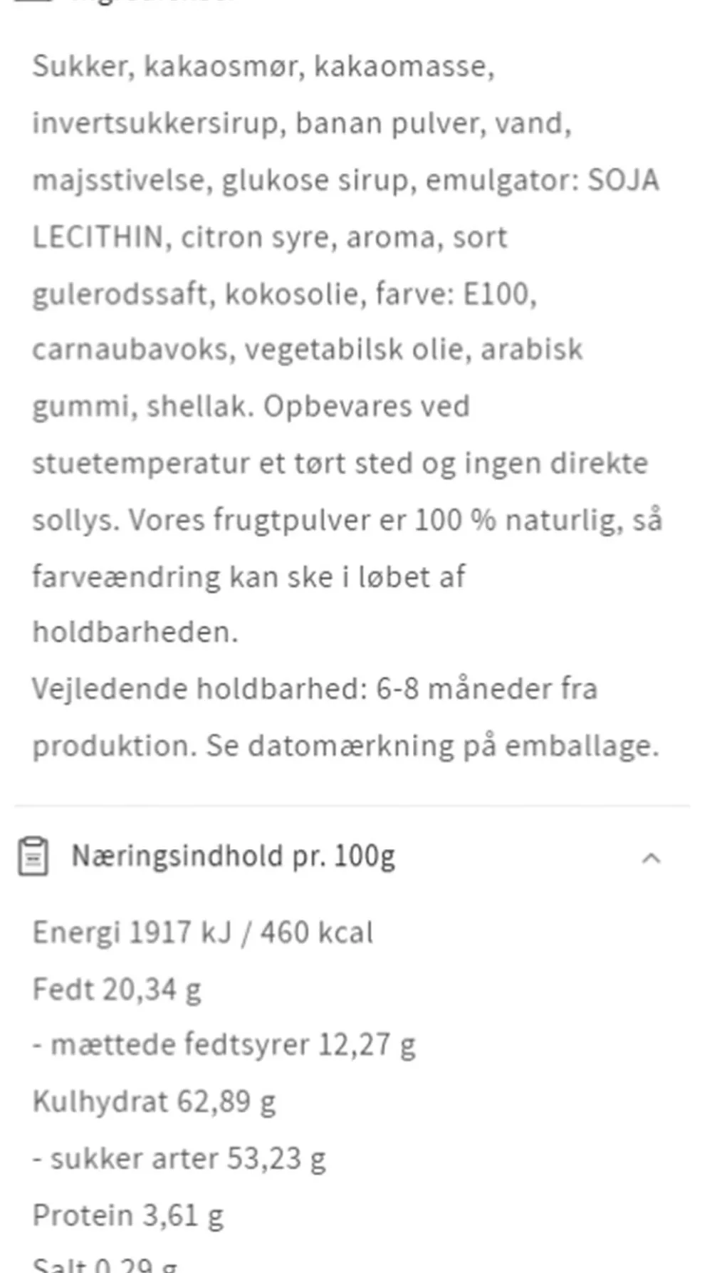 DARK BANANA - Large (uden gelatine)>BOX-THE-ORIGINAL Online