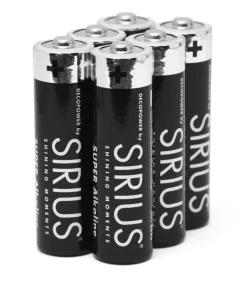 Sirius DecoPower AAA batterier, 6stk sæt