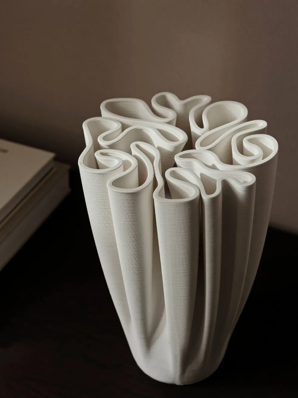 Dedali Vase - H25 - Off-white>Ferm Living Outlet