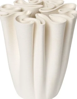 Ferm Living Dedali Vase - H18 - Off-white