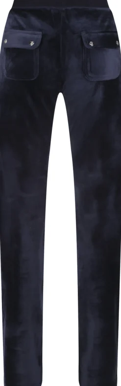 Dame Juicy Couture Del Ray Classic Velour Pant Pocket Design