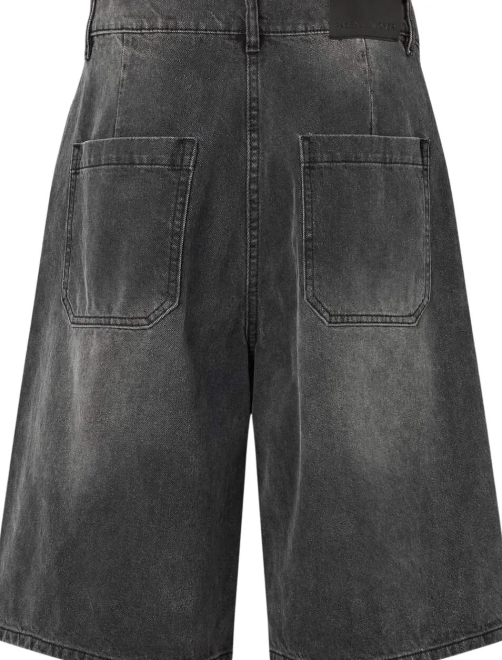 Denim black wide shorts - Raha>Rabens Saloner Discount