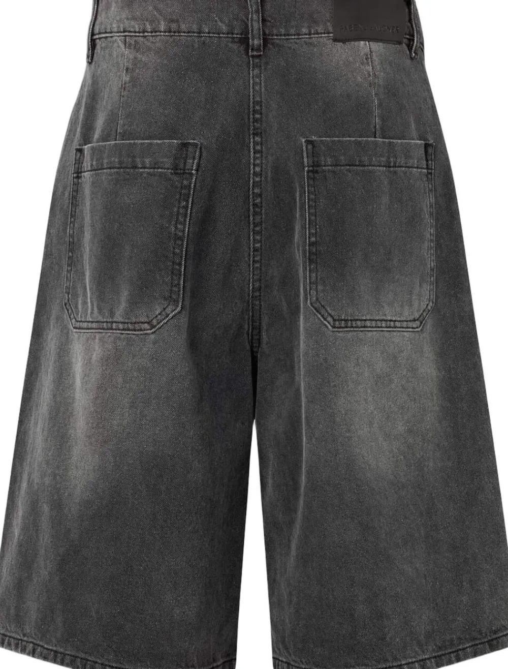 Denim black wide shorts - Raha>Rabens Saloner Discount