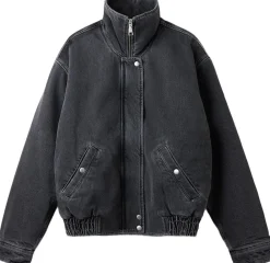 Lala Berlin Denim Jacket Juno Washed black Online