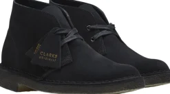 Clarks Originals Desert Boot. Black Sde, D, 4 Black suede Outlet