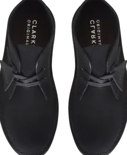 Clarks Originals Desert Boot. Black Sde, D, 4 Black suede Outlet