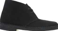 Clarks Originals Desert Boot. Black Sde, D, 4 Black suede Outlet
