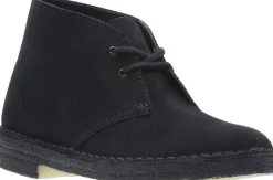 Clarks Originals Desert Boot. Black Sde, D, 4 Black suede Outlet