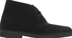 Clarks Originals Desert Boot. Black Sde, D, 4 Black suede Outlet