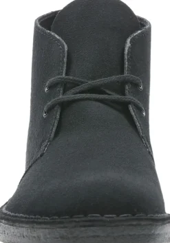 Clarks Originals Desert Boot Black Sde, G, 7 Black suede Outlet