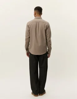 Les Deux Desert Reg Shirt Lead gray
