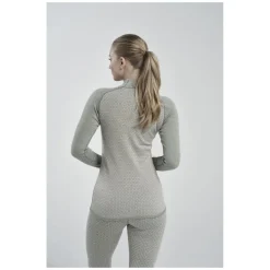 Devold Kvitegga Cross Neck, dame Hvid Best