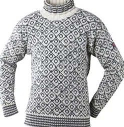 Devold Svalbard uldsweater, Offwhite Hvid