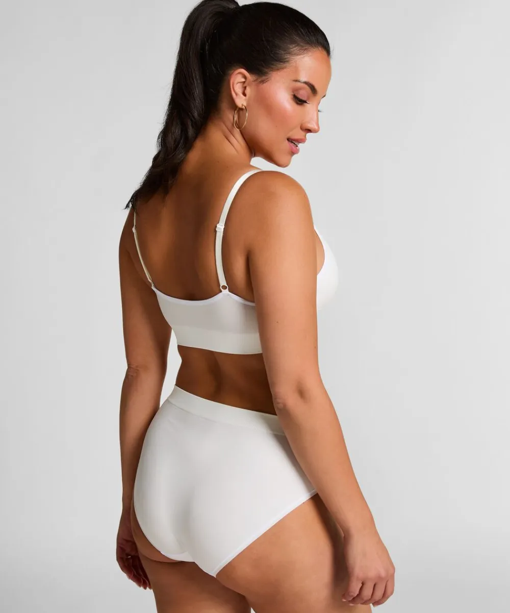 Hunkemöller Dide Triangle Bralette Snow white Hot