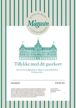 Digitalt Gavekort>Magasin