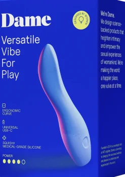Dame Products Dip 2 Versatile Vibrator Periwinkle