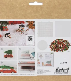 DIY Kit BioBeads , Julebil, rensdyr, snemand, nisse og gave>Creativ Company Outlet