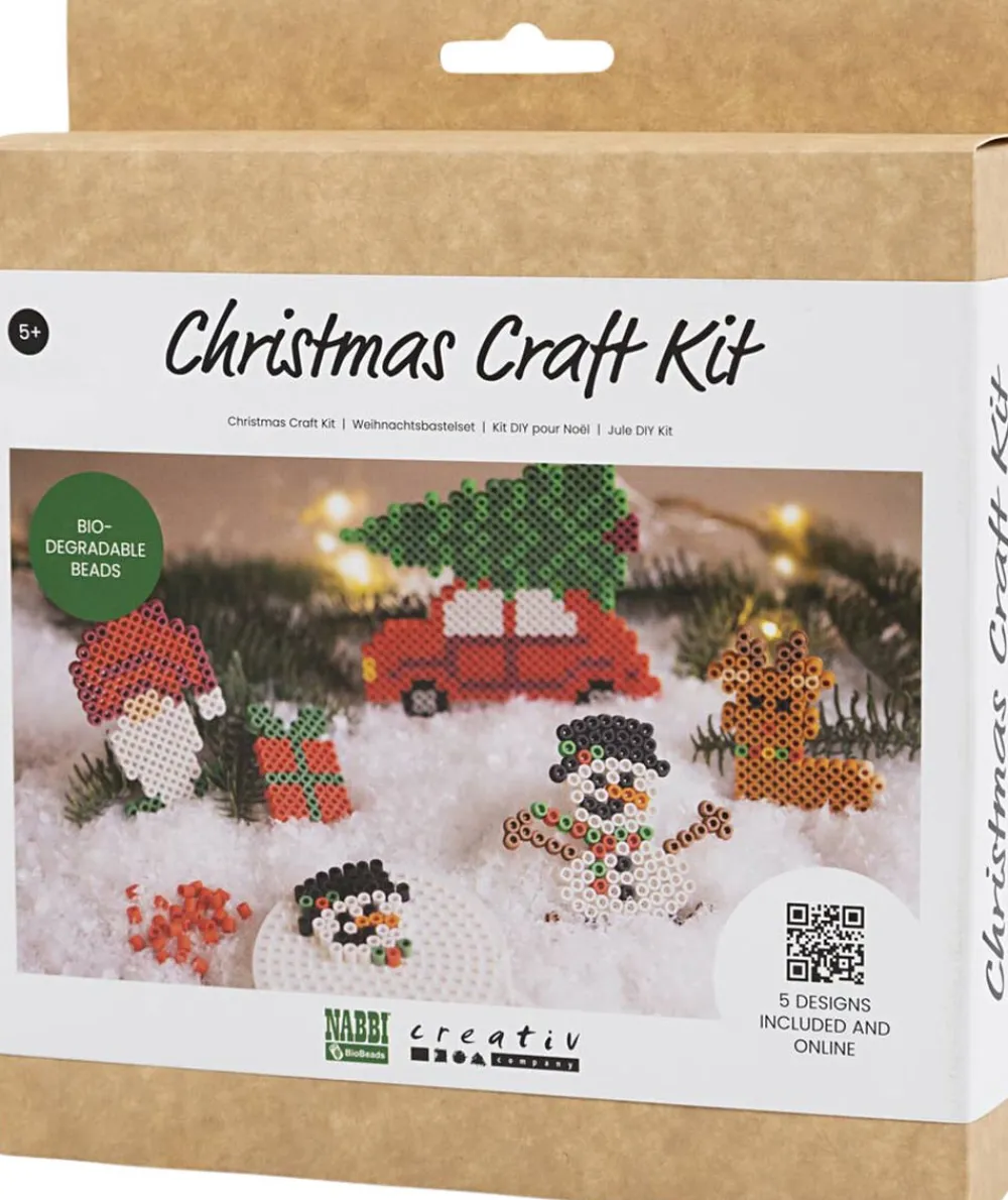 DIY Kit BioBeads , Julebil, rensdyr, snemand, nisse og gave>Creativ Company Outlet