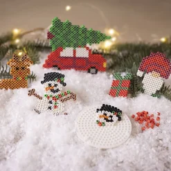 DIY Kit BioBeads , Julebil, rensdyr, snemand, nisse og gave><noscript><img width=