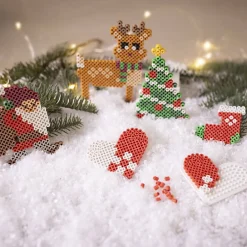 DIY Kit BioBeads , Julemand, julesok, julehjerte, juletræ o><noscript><img width=