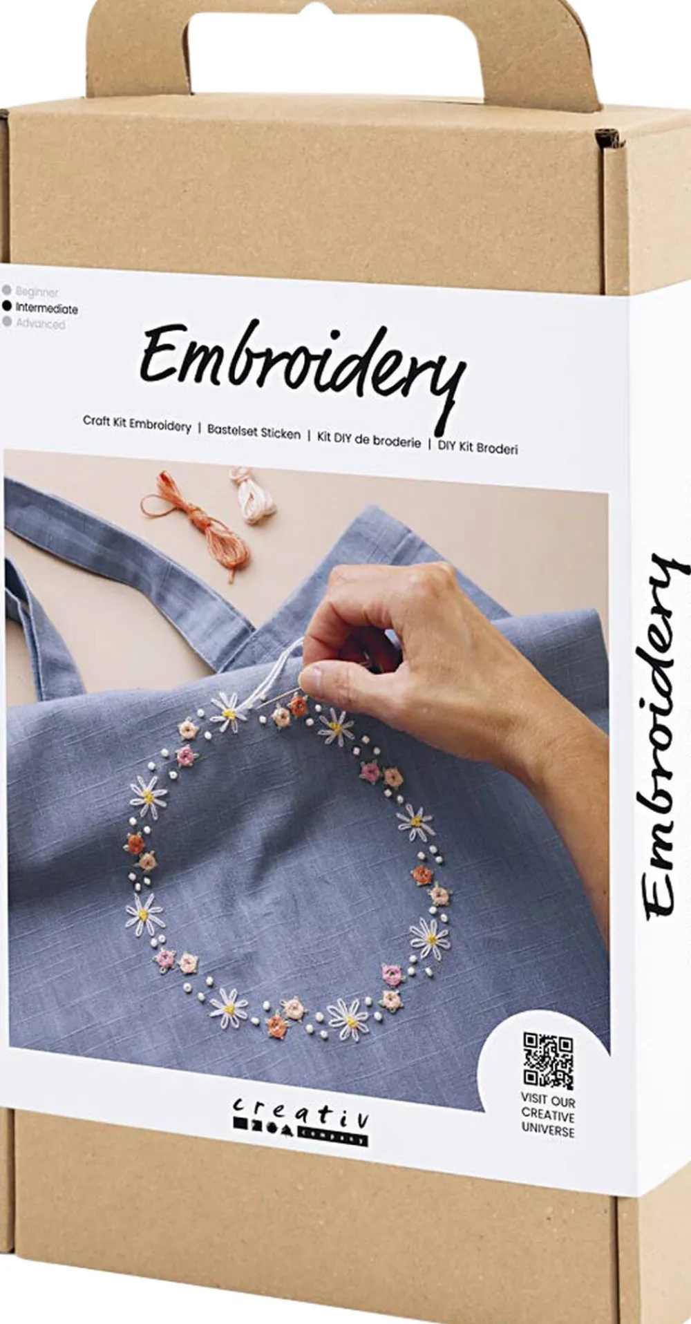 DIY Kit Broderi, Mulepose>Creativ Company Best