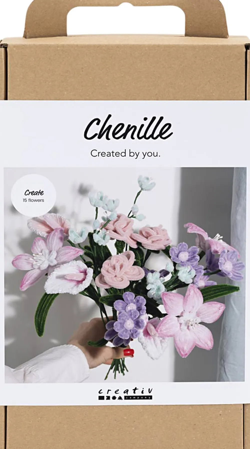 Creativ Company DIY Kit Chenilleblomster, Blomster Online