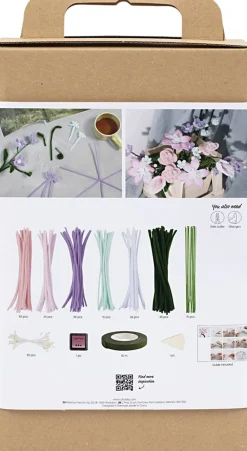 Creativ Company DIY Kit Chenilleblomster, Blomster Online