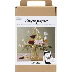 DIY Kit Crepepapir, Buket, Stræk/crepe: 180%>Creativ Company Discount