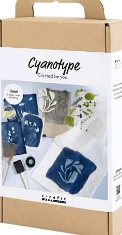 Creativ Company DIY Kit Cyanotypi, Tekstil Sale