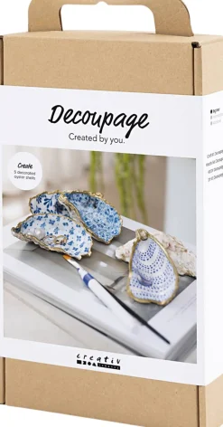 DIY Kit Decoupage, Østersskaller><noscript><img width=