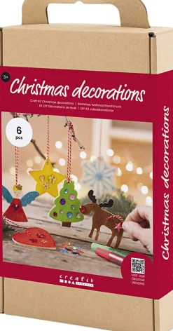 Børn Creativ Company DIY Kit Julepynt, Farvelægning