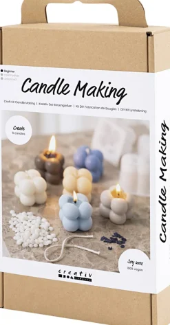 DIY Kit Lysstøbning, Bubble soyalys><noscript><img width=